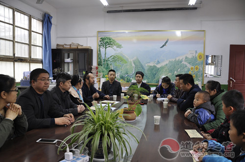 西安八仙宫前往山阳山区走访资助贫困学子-道音文化