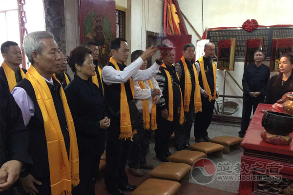 福建厦门市朝宗宫迎接台南鹿耳门圣母庙参访团-道音文化