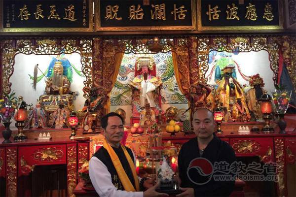 福建厦门市朝宗宫迎接台南鹿耳门圣母庙参访团-道音文化