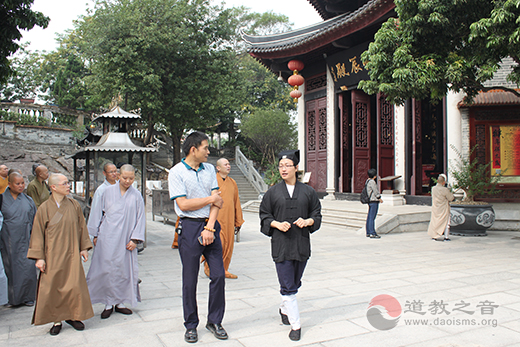 广东东莞市佛道教教职人员到纯阳观学习考察-道音文化