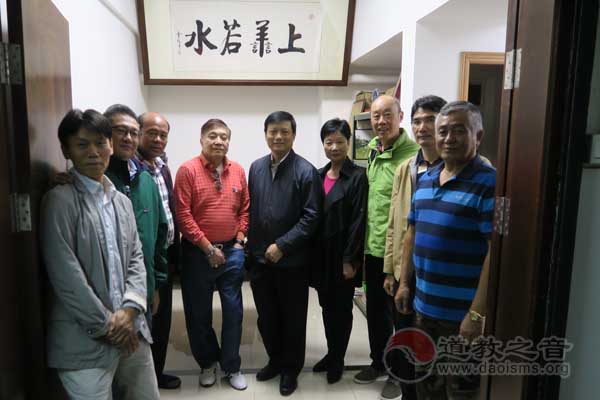 香港啬色园李耀辉道长一行到澳门交流学习-道音文化