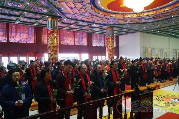 湖北咸宁太乙观重建20周年庆典暨神像开光祈福法会举行