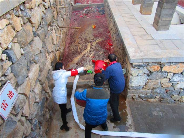 河南省安阳市长春观举行冬季消防演练活动-道音文化