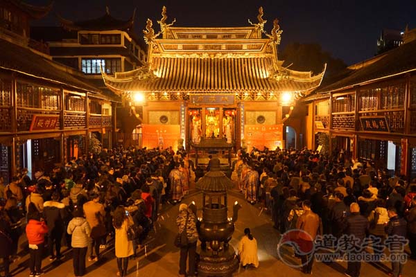 上海城隍庙举办“祈祥纳福”辞旧迎新活动-道音文化