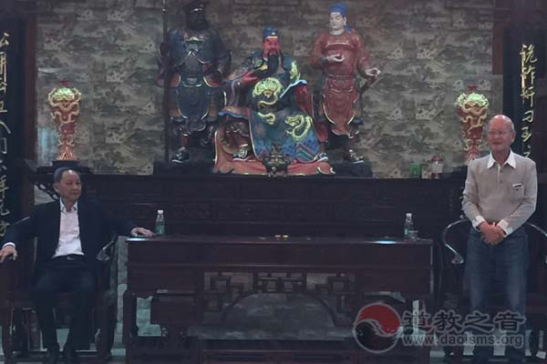 台湾关帝信仰文化参访团到通淮关岳庙参访-道音文化