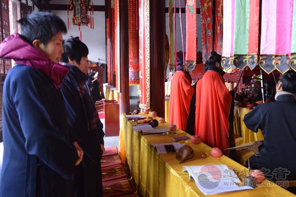 江苏茅山乾元观举办首期居士诵经团培训班-道音文化