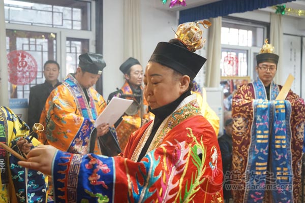 吉林玄帝观举行迎新春茶话会暨经乐团成立-道音文化