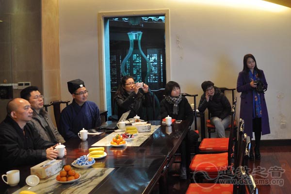 上海市觉群文教基金会上海城隍庙交流学习-道音文化