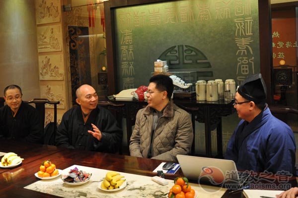 上海市觉群文教基金会上海城隍庙交流学习-道音文化