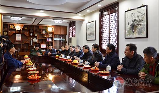 上海黄浦区领导视察上海白云观节前安全工作-道音文化