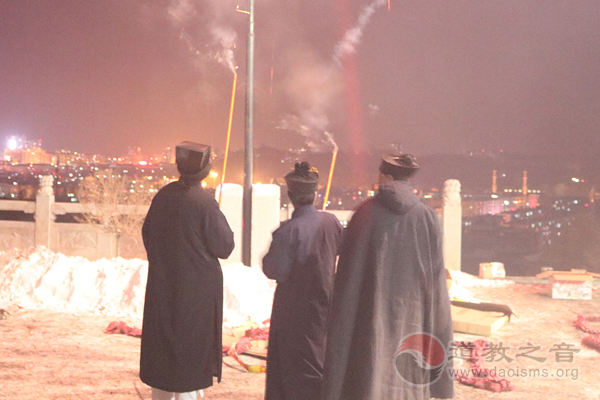 吉林玄帝观除夕夜与大众共享团圆迎接诸神-道音文化