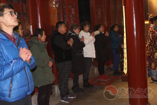 吉林玄帝观除夕夜与大众共享团圆迎接诸神-道音文化