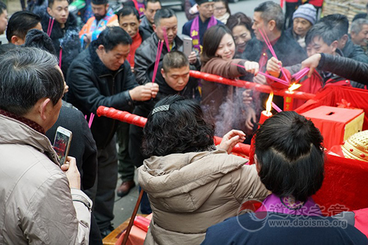 安徽省齐云山玄天太素宫举办财神出巡活动-道音文化