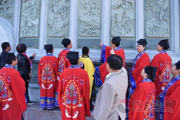 广东陆丰市紫竹观举行向妈祖敬奉经曲活动