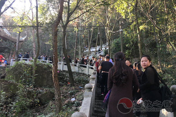 浙江省永嘉县领导到天然道观调研宗教工作-道音文化