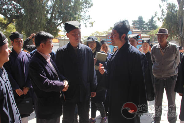 云南道教朝圣团一行拜谒江西南昌西山万寿宫