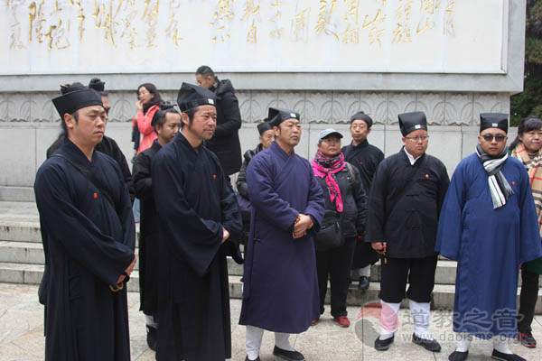 云南道教朝圣团一行到革命圣地井冈山缅怀先烈