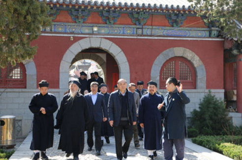 山东泰安市领导到泰山道教文化馆调研工作-道音文化