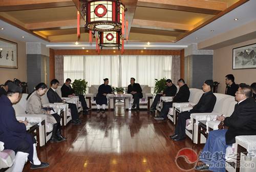 陕西省副省长魏增军一行赴陕西省道协及八仙宫调研-道音文化