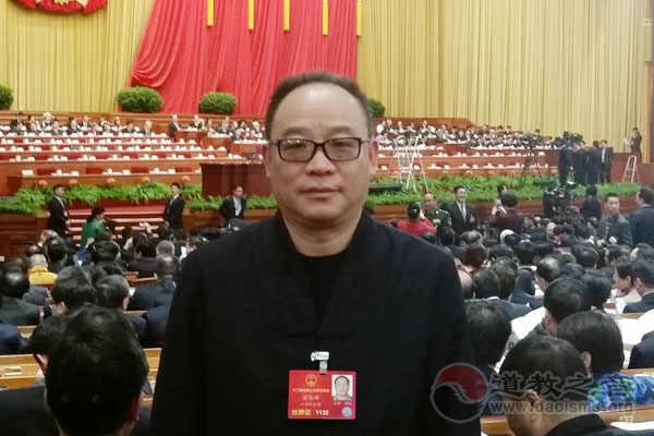 张金涛道长：发挥积极作用，大力弘扬中华传统文化