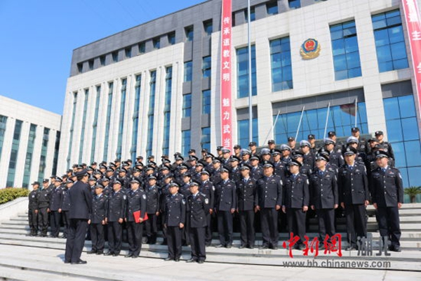 武当山特区警方举办“国际道教论坛”安保誓师大会-道音文化