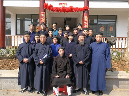 湖北武汉大道观《受生经》科仪学习班结业-道音文化