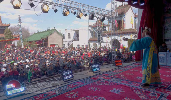 陕西榆林榆阳区两家九天圣母庙同唱和谐曲-道音文化