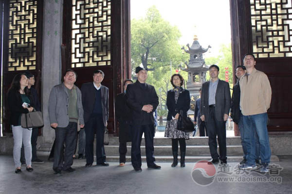 江苏苏州市人大常委会副主任顾月华一行调研玄妙观-道音文化