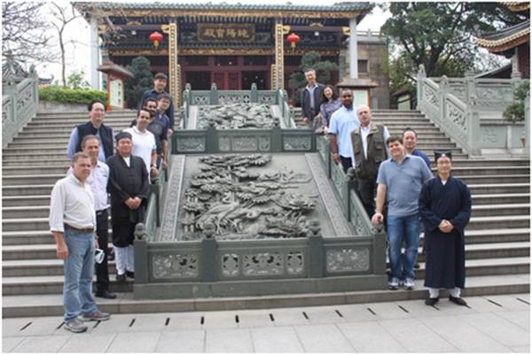 巴西民主党代表团到广东省广州纯阳观调研-道音文化