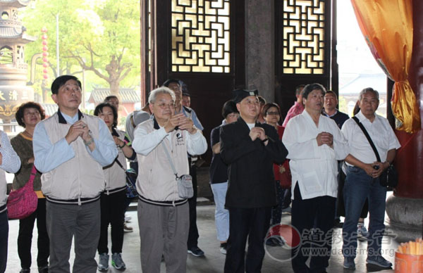 香港春季道教文化访问团一行参访苏州玄妙观-道音文化