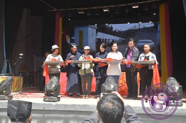 延安市宝塔区玉皇庙道观举行戏台落成仪式-道音文化