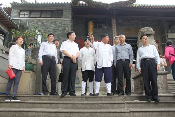 广州市人大华侨外事民宗工作委到三元宫视察-道音文化