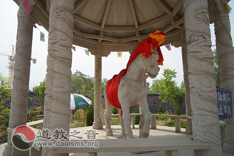 山东临清泰山行宫碧霞元君祠举行泰山圣母接驾庙会-道音文化