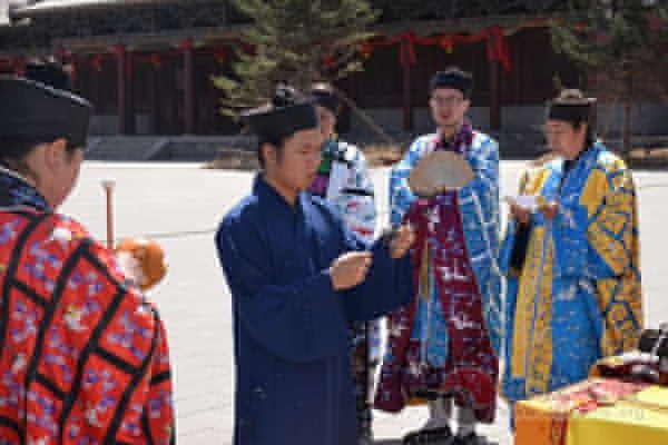 山西省恒山三元宫大型传统庙会隆重开幕-道音文化