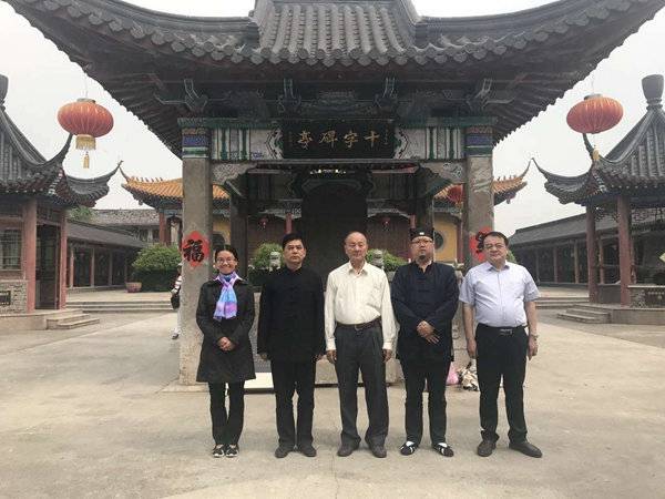 台湾太一道院院长黄胜德一行到江苏多地参访