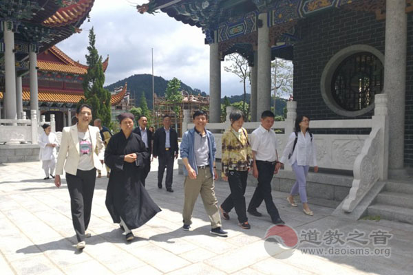 湖南政协民宗委调研基层宗教场所公共安全管理-道音文化