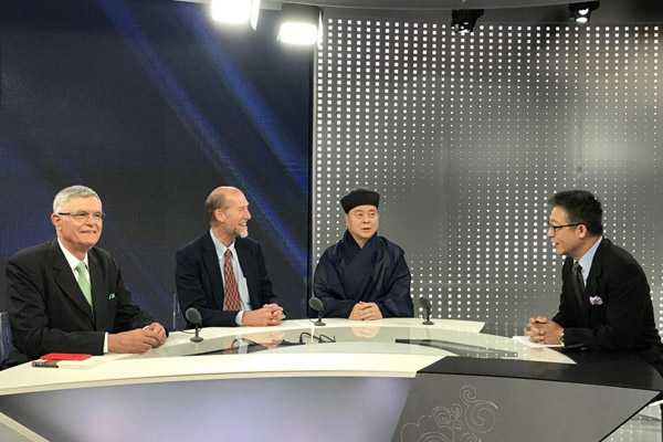 第四届国际道教论坛“天下有道”英文电视论坛录制完成