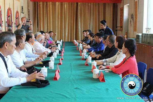 台湾“中华道教关圣帝君弘道协会”到太原市道协参访