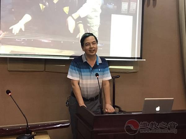 湖南邵阳市佘湖山玉清宫举行古琴公益讲座