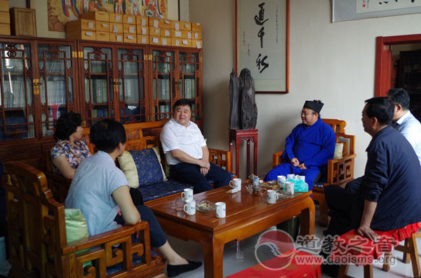 山西省太原市委统战部调研太原市道教协会