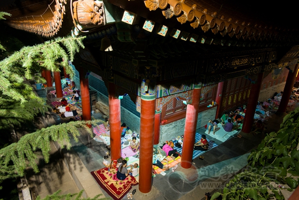 陕西省西安市骊山明圣宫举行大型传统庙会-道音文化