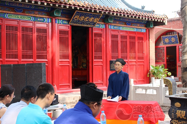太原万柏林区道协举行第五届玄门讲经活动