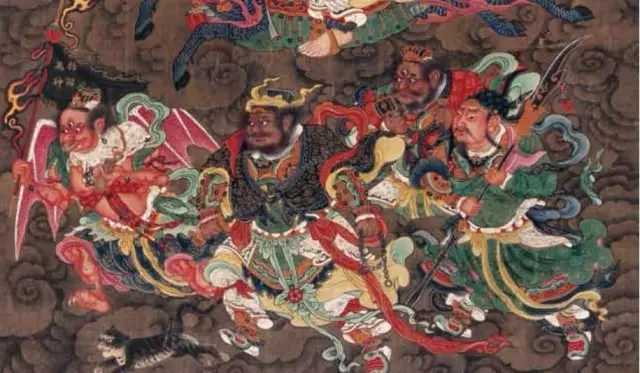 飞捷报应张使者：掌雷云电雨部诛灭五逆，赏善罚恶御魔天君