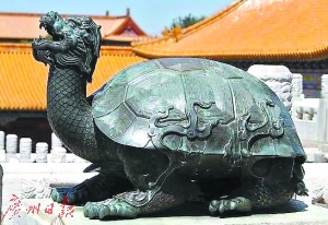 “赑屃”驮石碑 体现“厚德载物”-道音文化