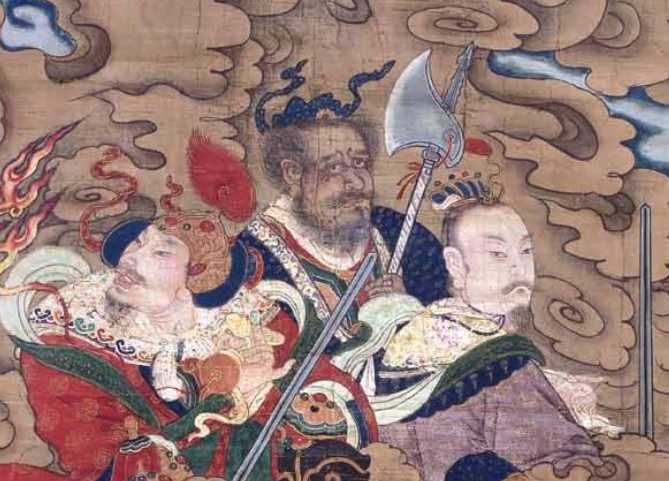 神化阴雷毕天君：五雷荡凶诛瘟役鬼，引导水池炼度