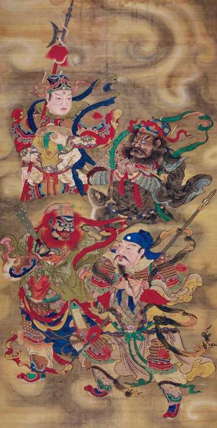 地祇太保温天君：提点天下神祇，掌地府急取人案之典