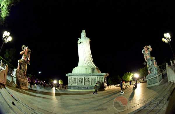 陆丰市妈祖文化研究会在南塘献唱《妈祖颂》