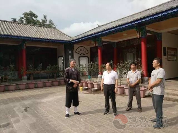 云南临沧市委统战部领导到石洞峙道观调研-道音文化