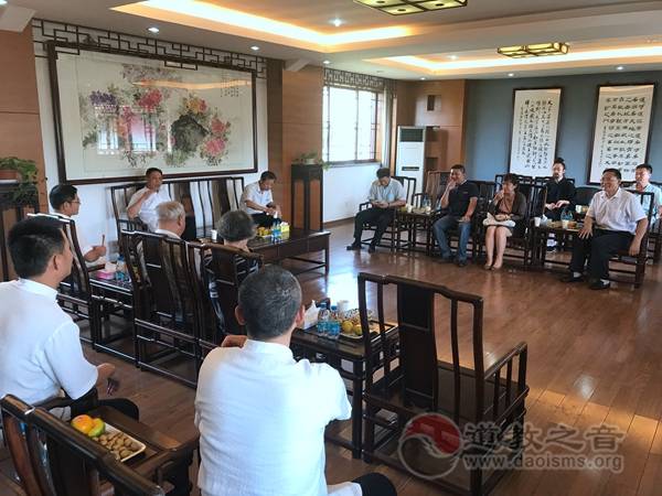 中国道协副会长兼秘书长张凤林一行视察苏州工业园区道教工作-道音文化
