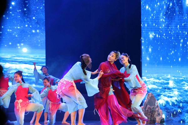 妈祖情景舞《海的女儿》获“红海之星”银奖-道音文化